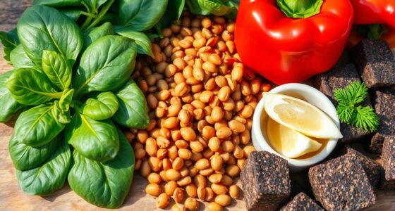 vegetarian iron absorption tips
