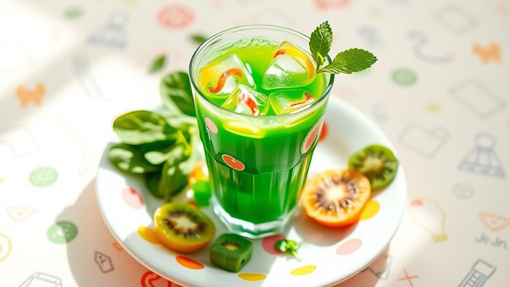 vibrant playful healthy presentation
