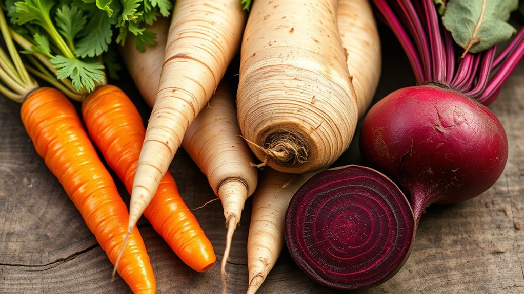 winter root vegetable storage