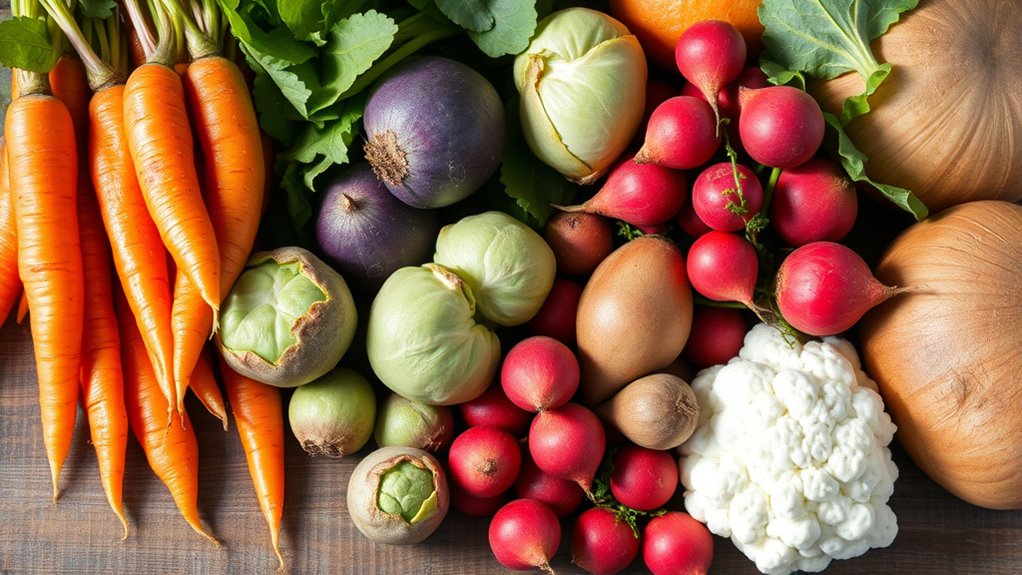 winter vegetarian produce tips