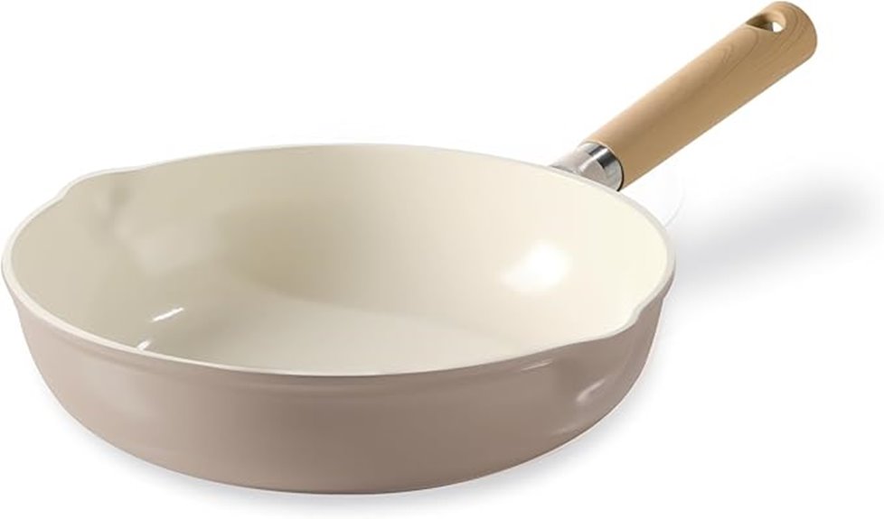 10 inch ceramic non stick pan