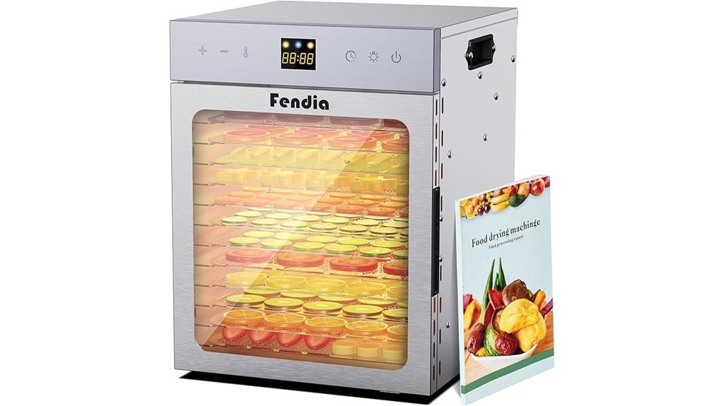12 tray 1200w dehydrator
