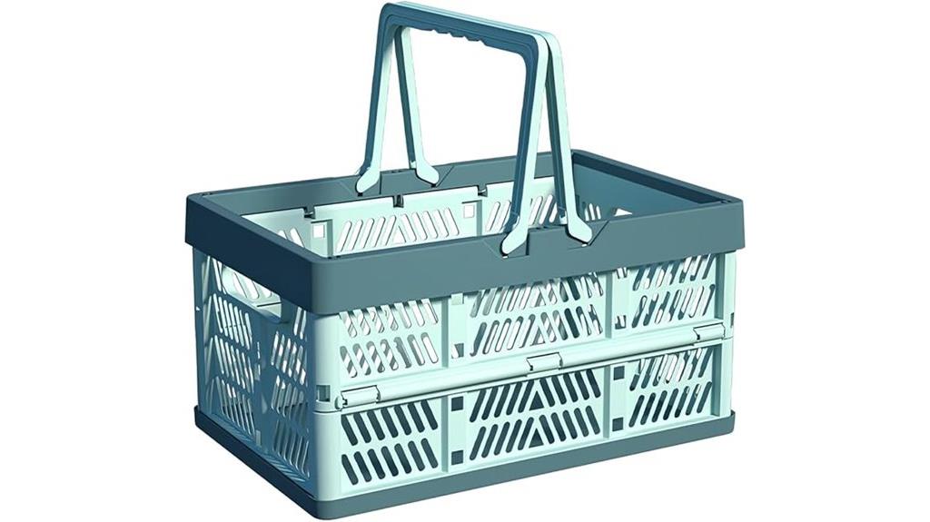 20l collapsible plastic basket