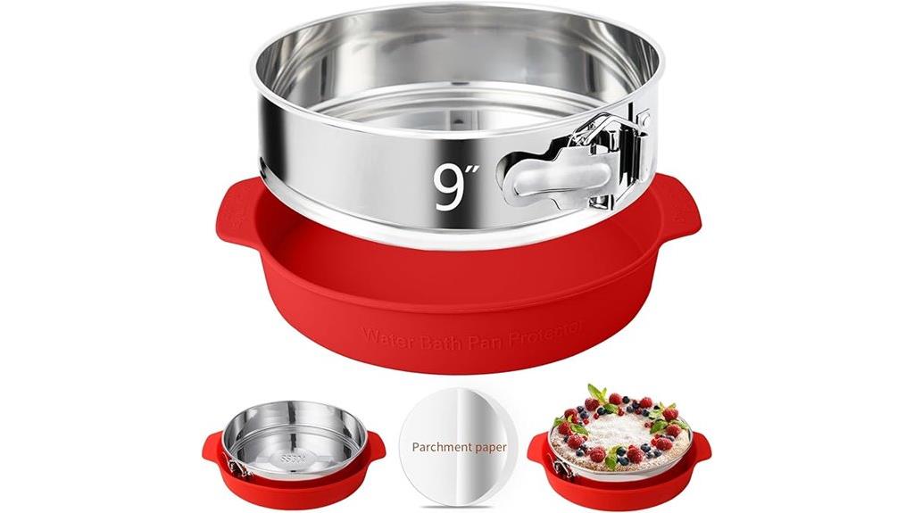 9 inch removable bottom pan