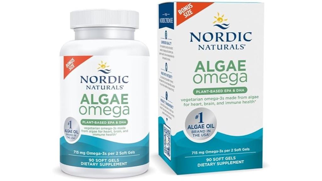 algae omega soft gels