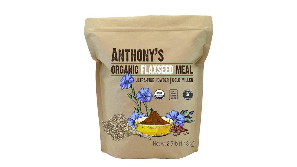 anthony s organic flaxseed meal