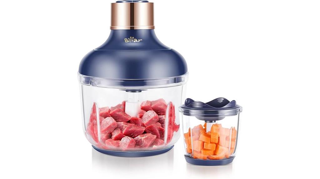 bear processor glass bowls