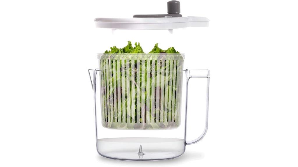 bino 2 6 qt salad spinner