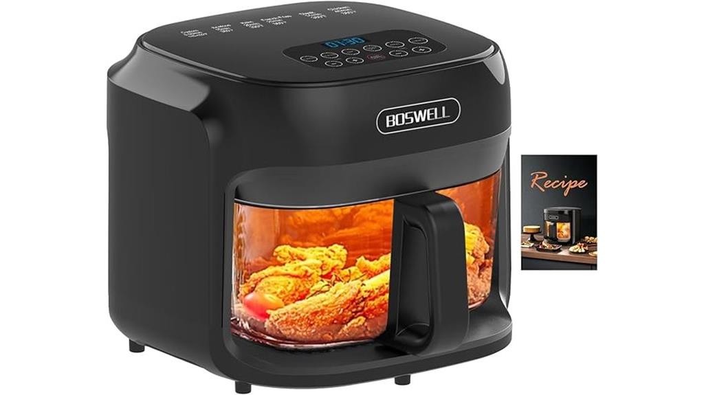 boswell 7 5qt glass fryer