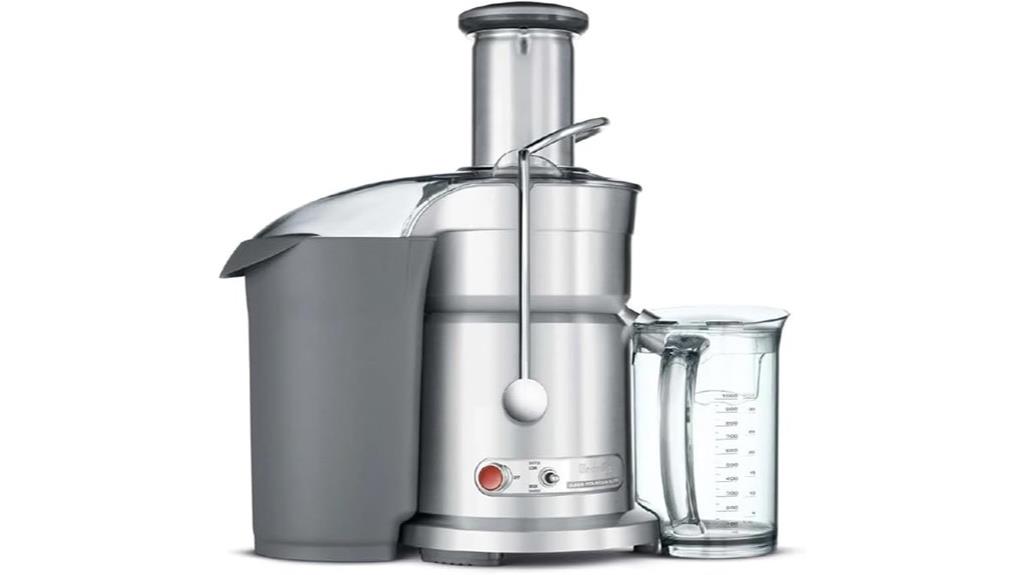 breville silver juice fountain