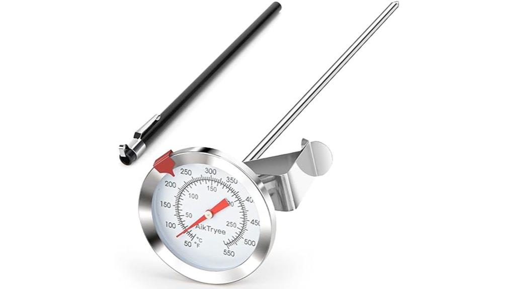candy and cooking thermometer