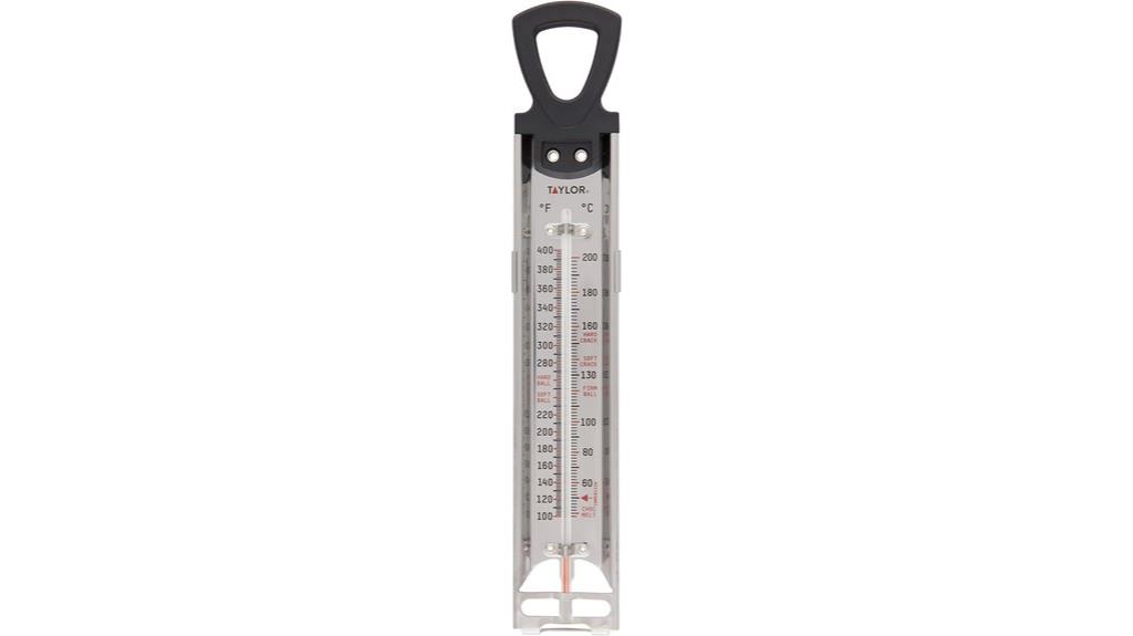 candy and deep fry thermometer