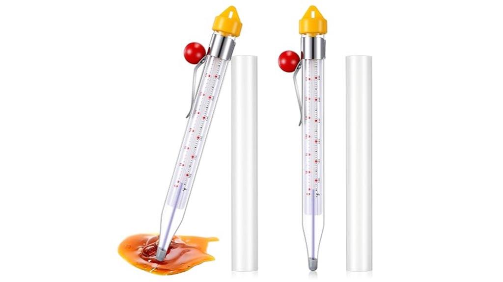 candy thermometer with clips