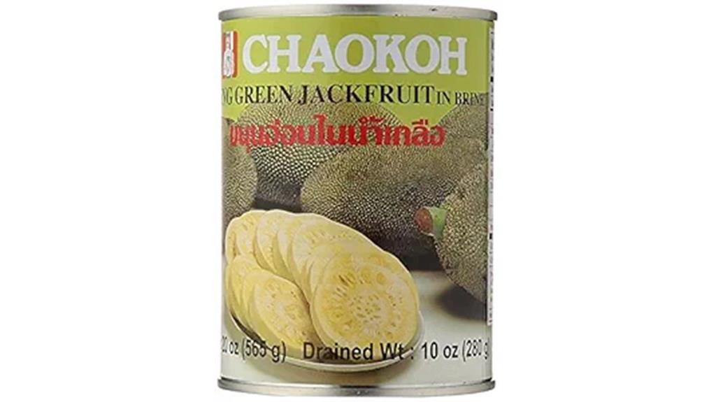 canned green jackfruit pack