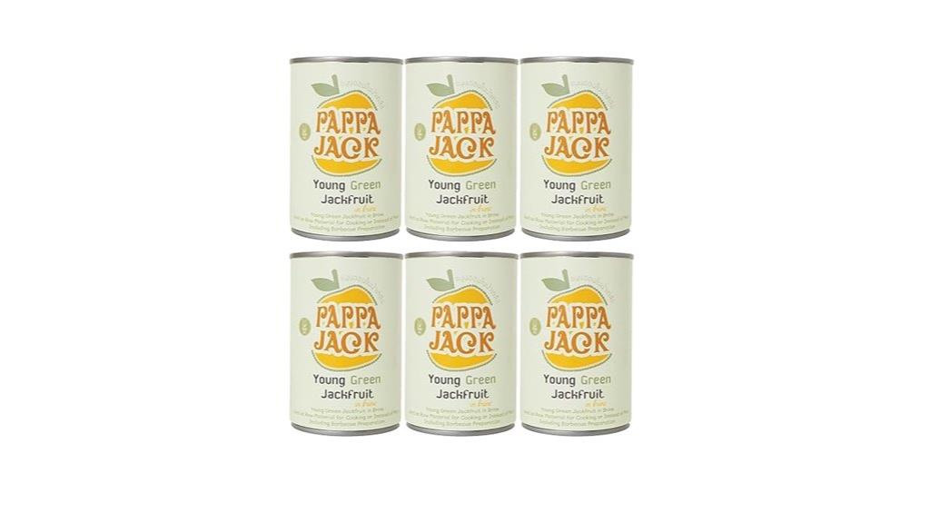 canned jackfruit six pack
