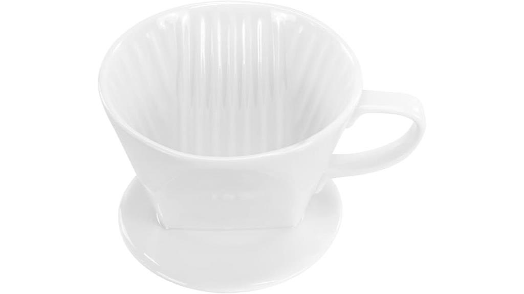 ceramic drip coffee dripper