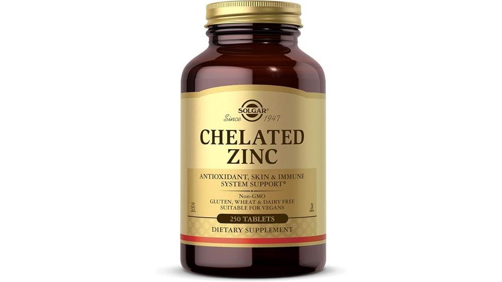 cheated zinc supplement bottle