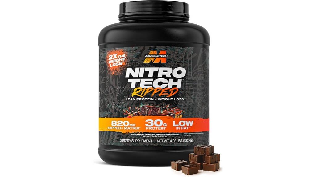 chocolate fudge brownie protein
