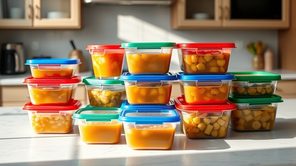 choose durable leakproof containers
