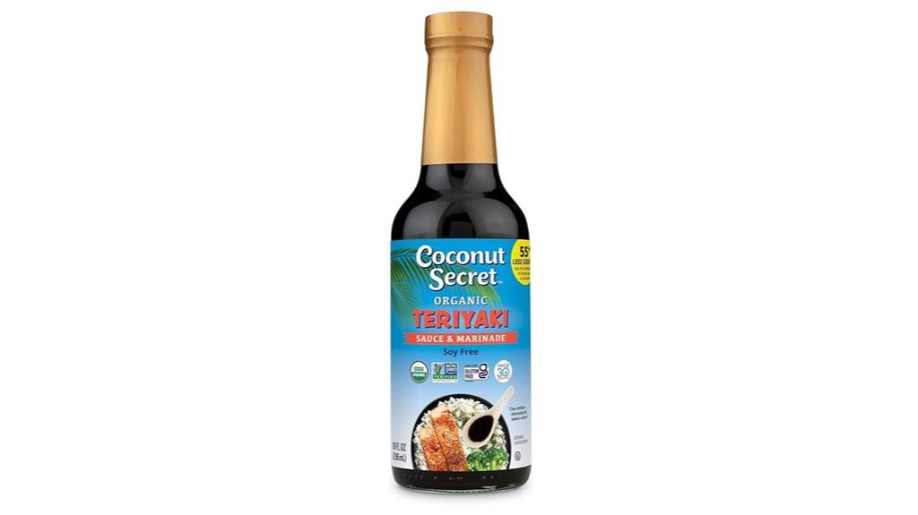 coconut aminos teriyaki sauce