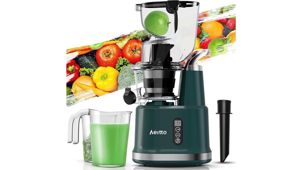 cold press juicer features