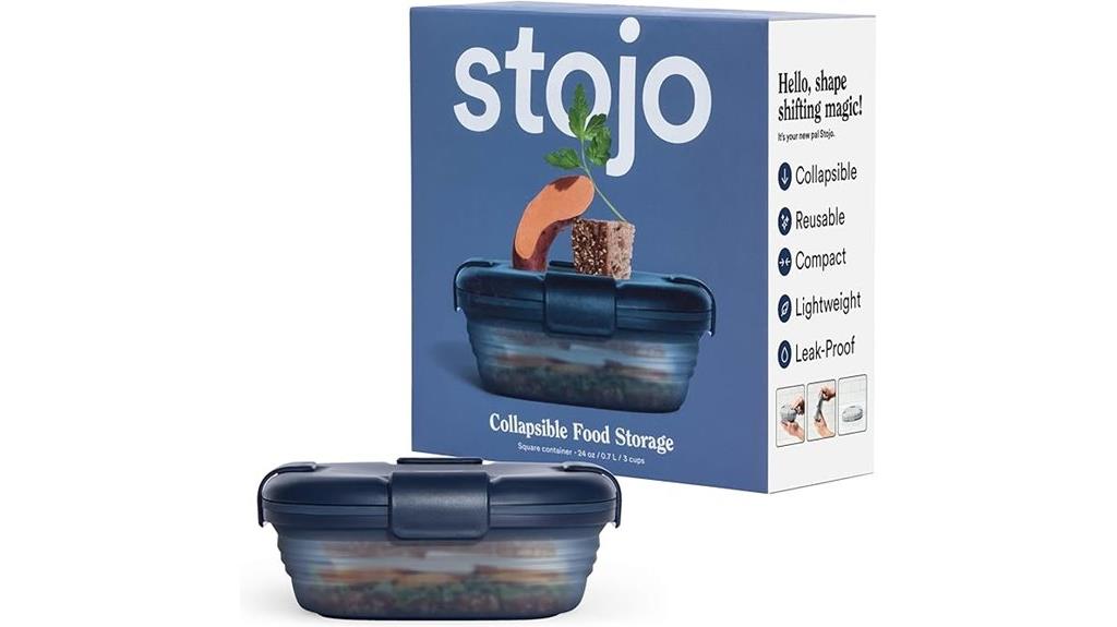 collapsible 24oz sandwich box