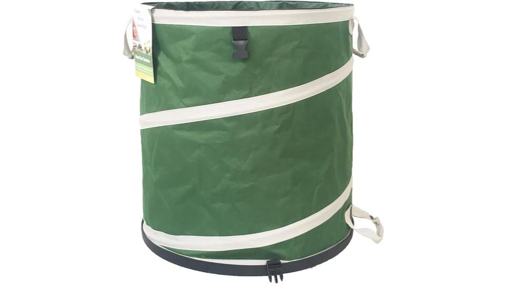 collapsible yard trash can