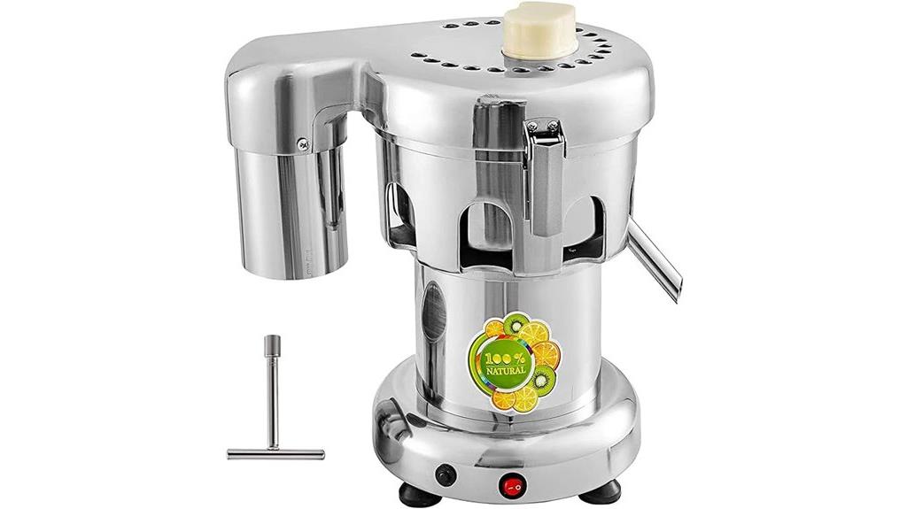 commercial juice extractor features