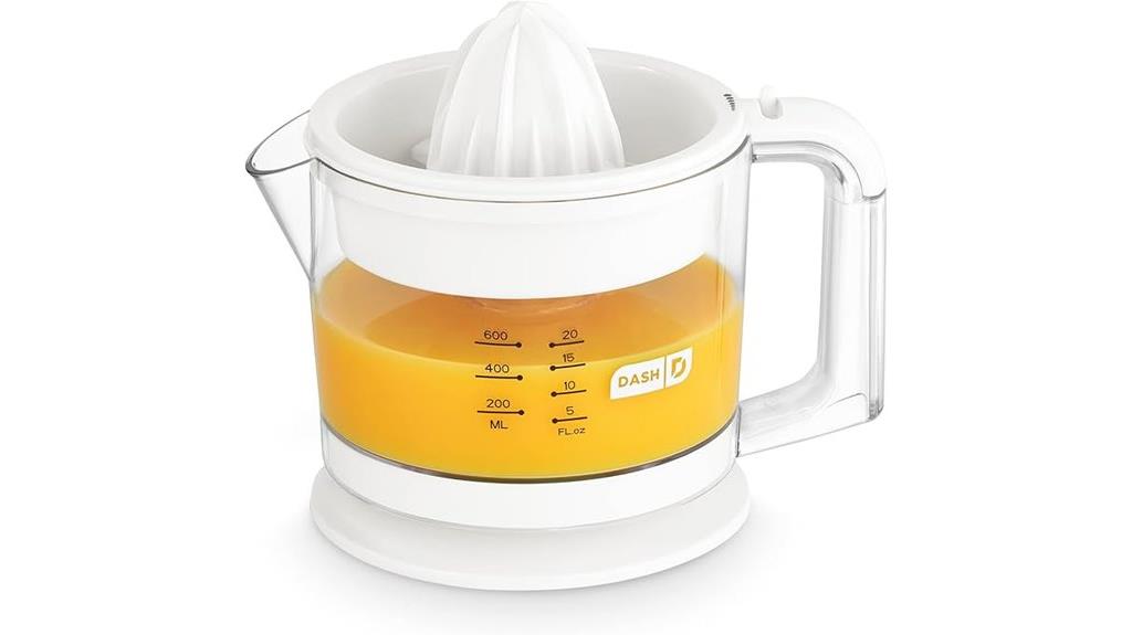compact citrus juicer