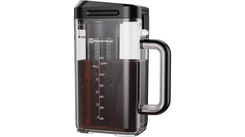 compact coffee brewing device