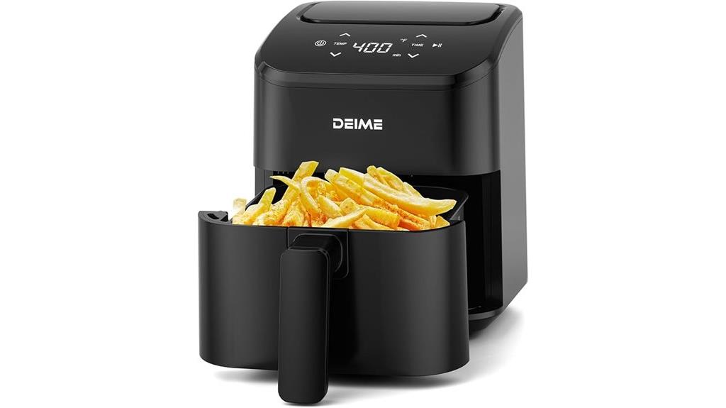 compact digital air fryer