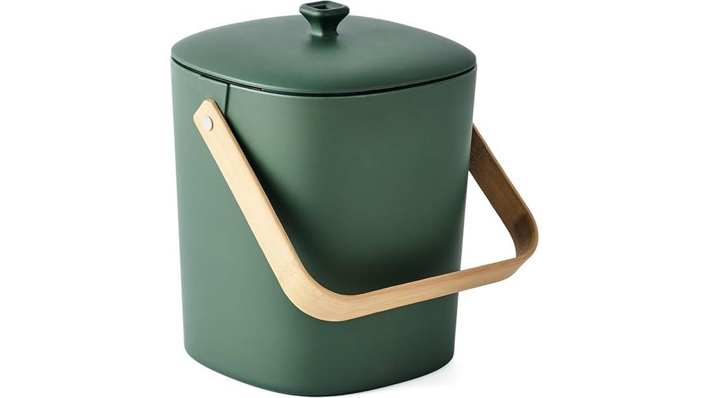 compact kitchen compost bin