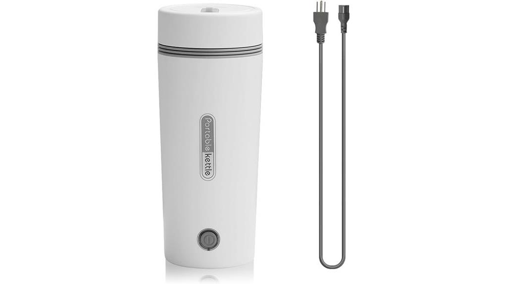 compact stainless steel kettle