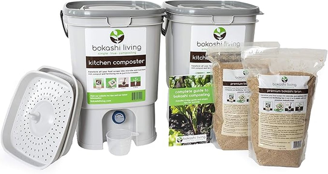 complete bokashi composting kit