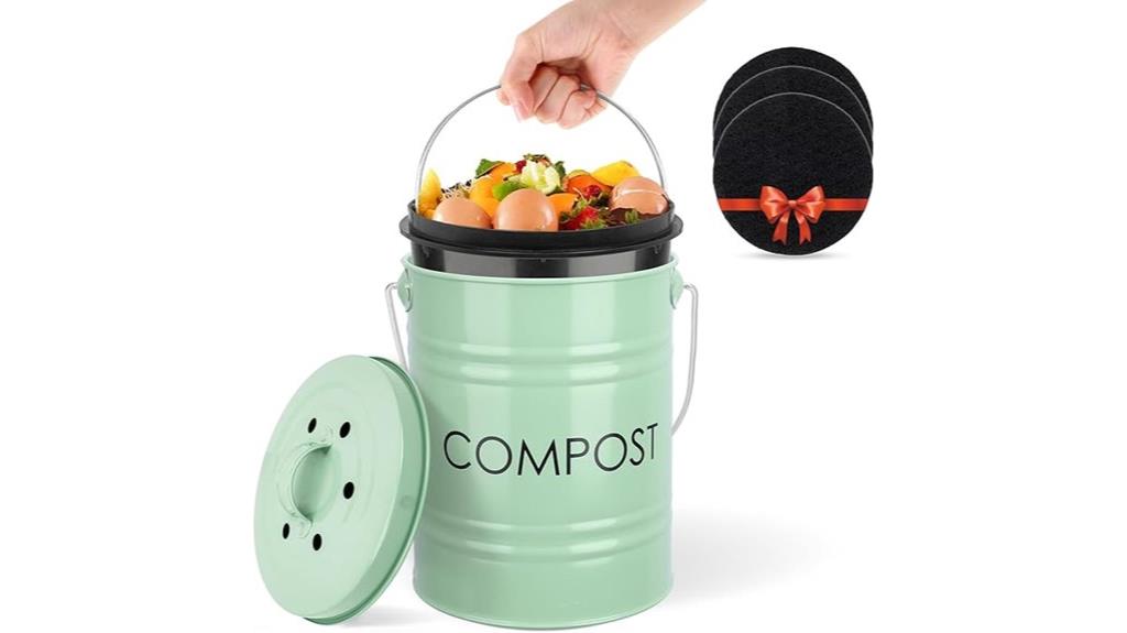 compost bin with lid