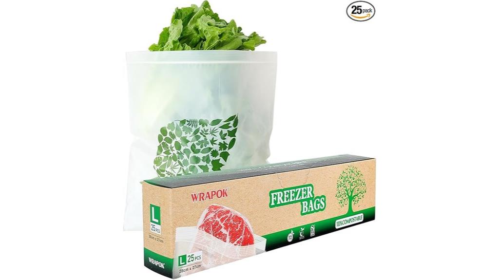 compostable gallon food bags
