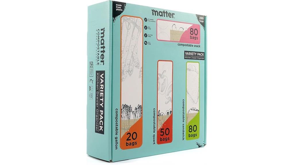 compostable kitchen bags pack