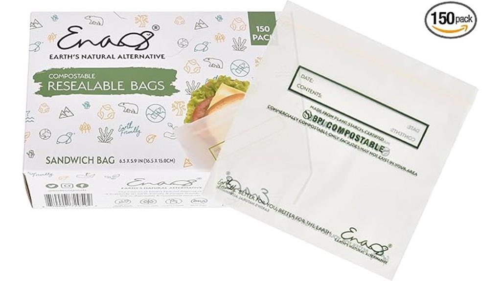compostable sandwich food bags