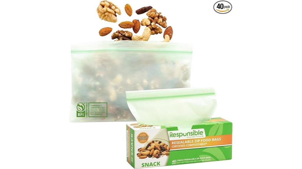 compostable snack bag pack