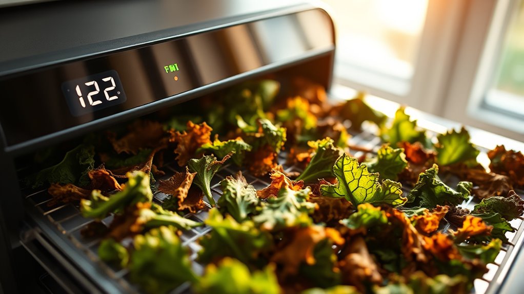 dehydrator features for optimal