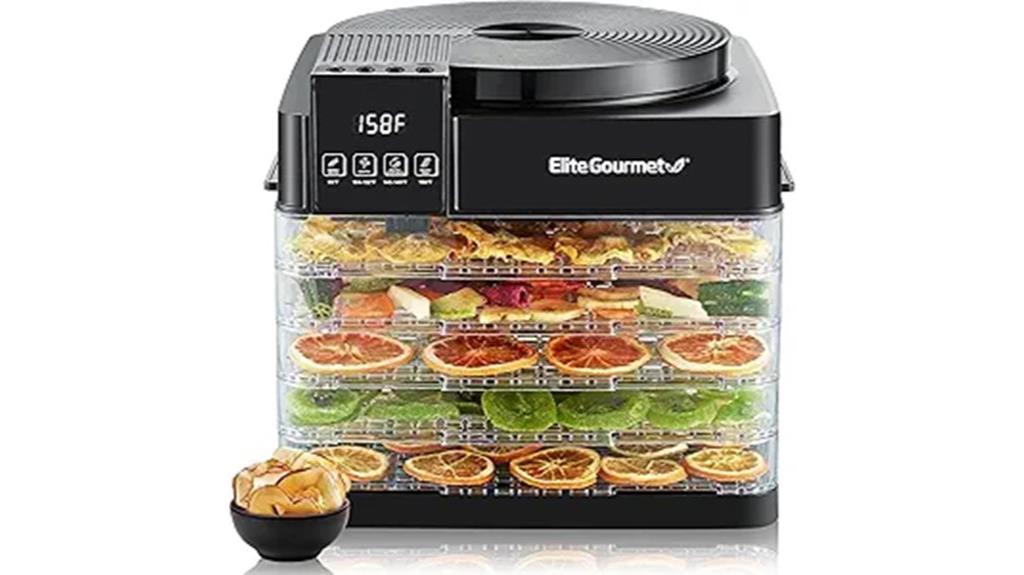 digital bpa free food dehydrator