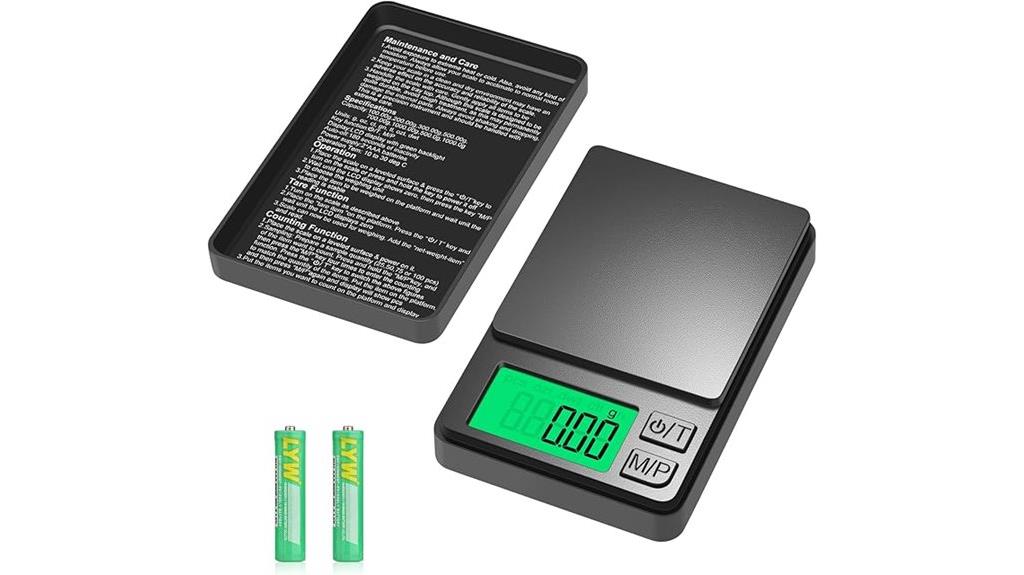 digital scale 1000g capacity
