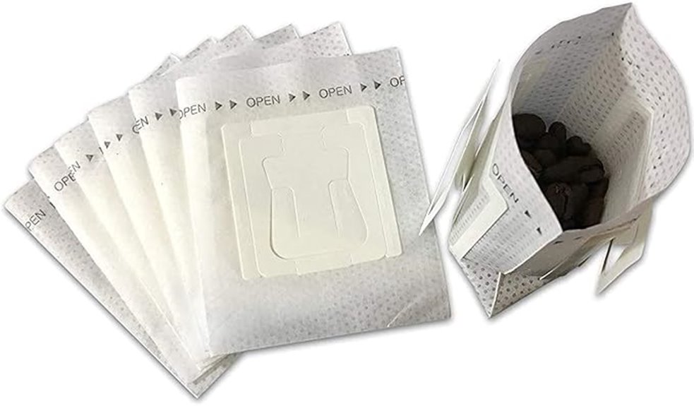 disposable coffee filter bags