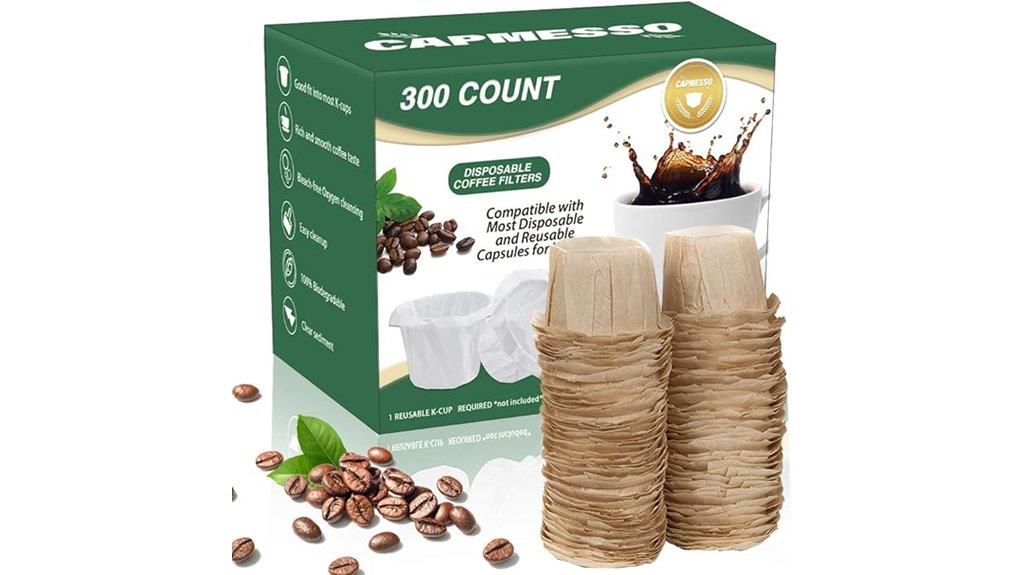 disposable coffee filters pack