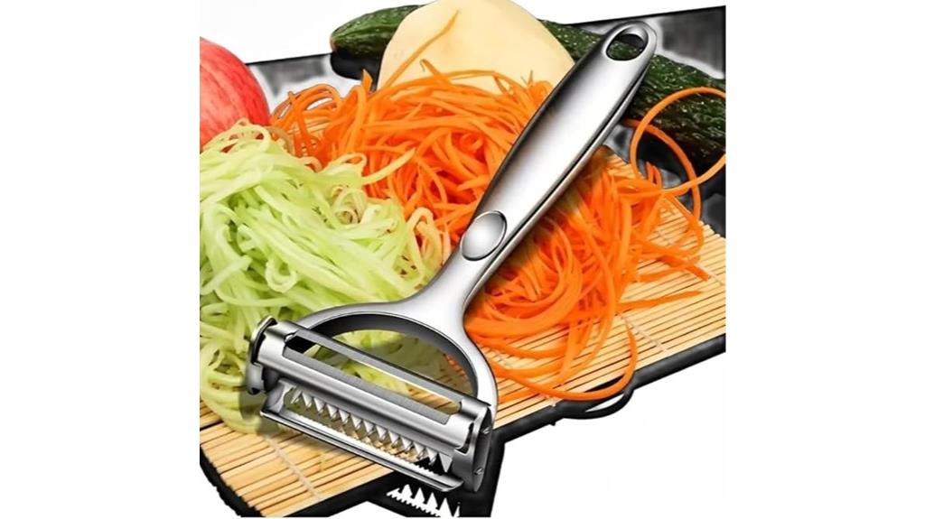 dual function vegetable peeler