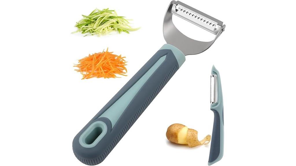 dual julienne vegetable peelers