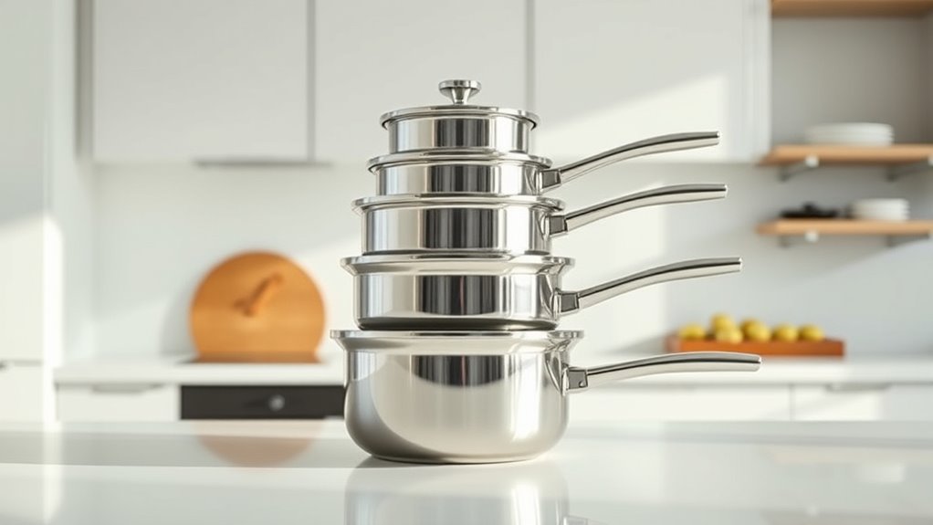 durable compatible space saving cookware