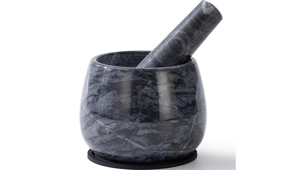 durable marble mortar set