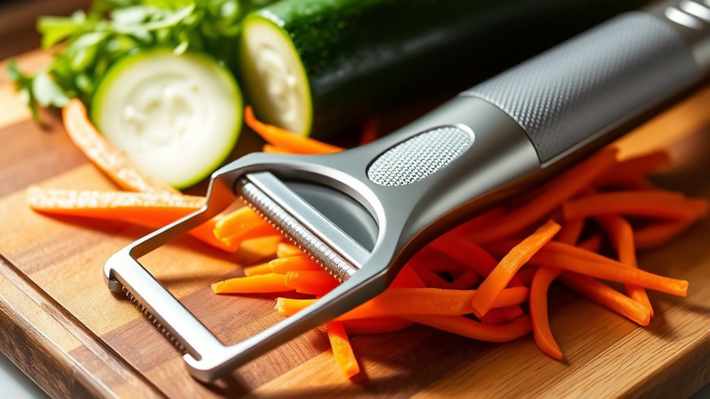 durable sharp ergonomic peeler