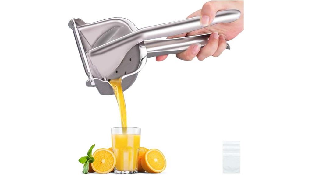 durable steel lemon juicer
